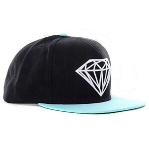 Diamond Supply Co. Brilliant Black and Turquoise Hat